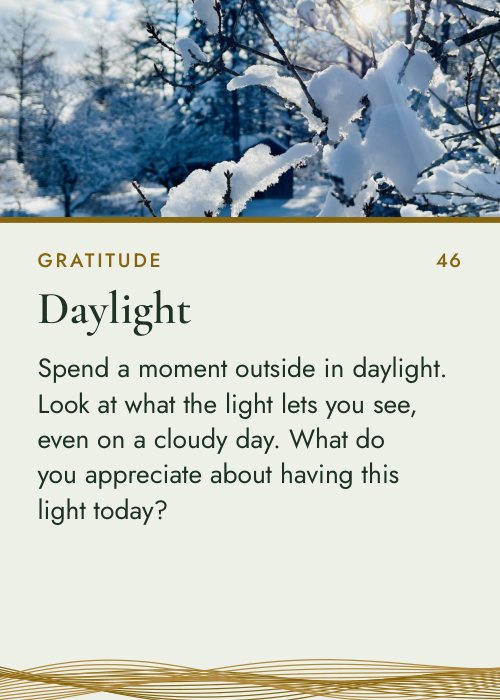 Card 46, Daylight